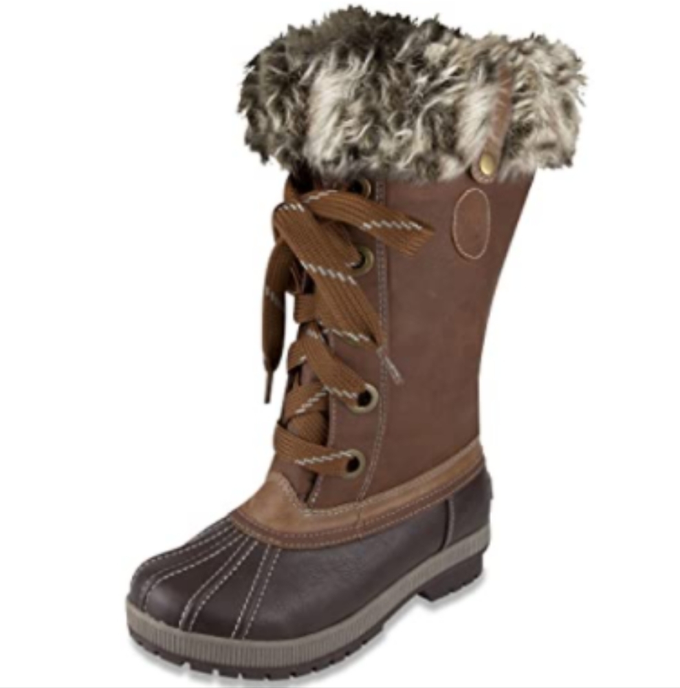 London Fog, Melton 2, Womens, Waterproof, Winter Snow Boots